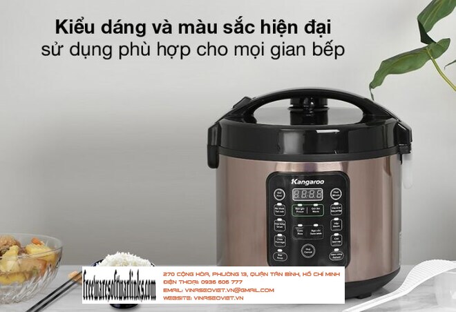 10 Lý Do Bạn Nên Mua Nồi Cơm Điện Kangaroo Cho Gia Đình